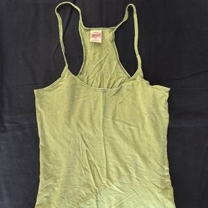 Abercrombie & Fitch Olive Green Racerback Tank